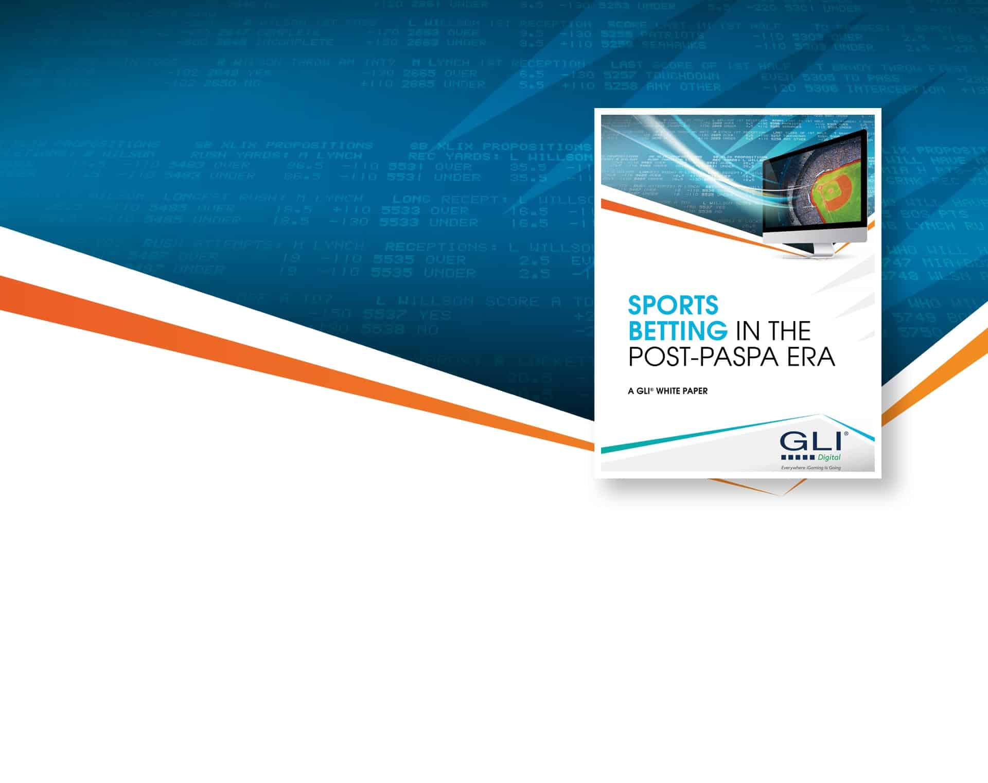 Sports Betting White Paper Main Banner Gaming Labs International