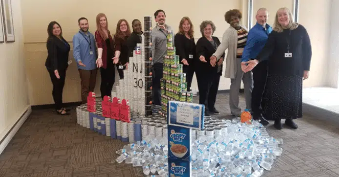 New Jersey Office Canned Food Charity Competition