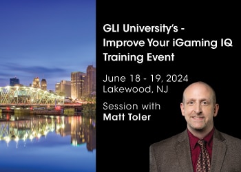 GLI UNIVERSITY® – Improve Your iGaming IQ Training Event