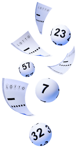 Image of lottery numbers displayed in a colorful graphic format, showcasing various digits and combinations.