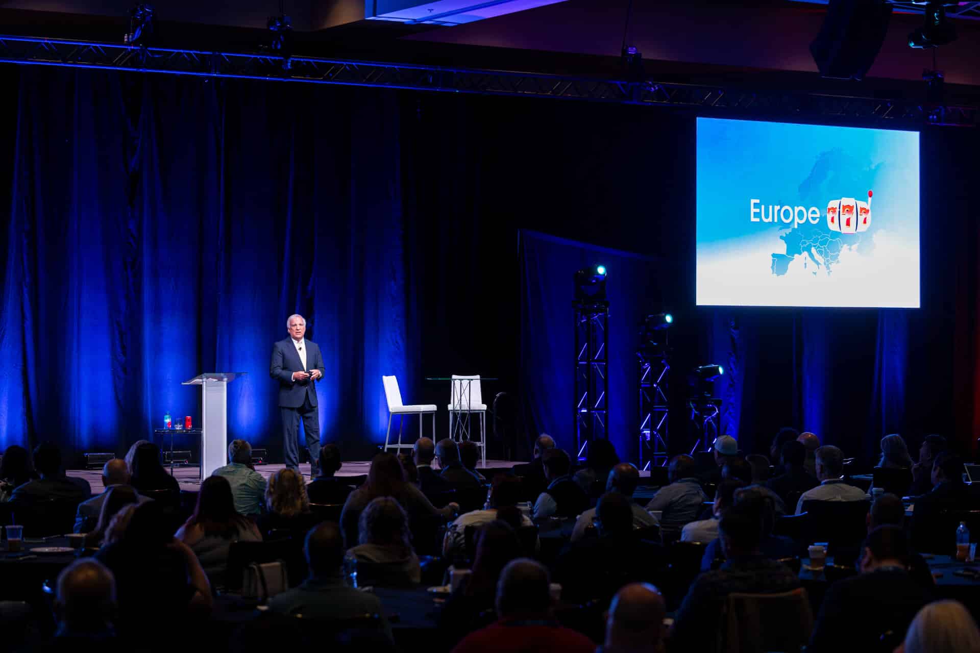 Regulator Roundtable attendees listen to a talk given by GLI co-founder and President, James Maida.