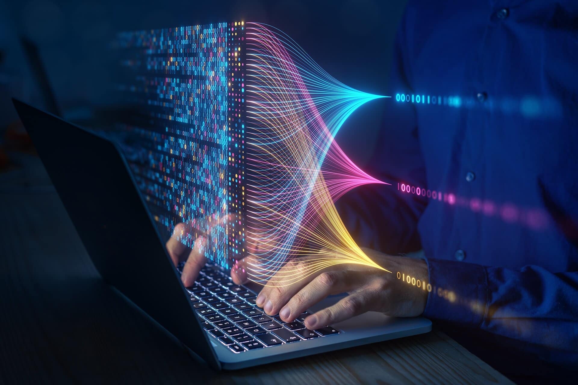 Data Flow and Digital Transformation Visualization